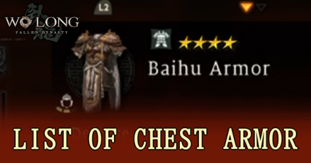 List of Chest Armor