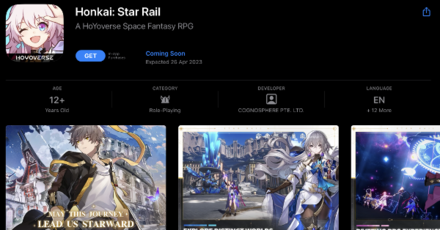 Honkai Star Rail - Pre-Register on the Apple Store