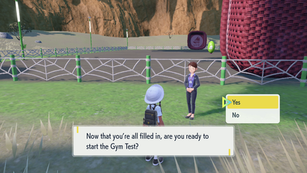 Pokemon Scarlet and Violet - Cortondo Gym Test Talk To Lady.png