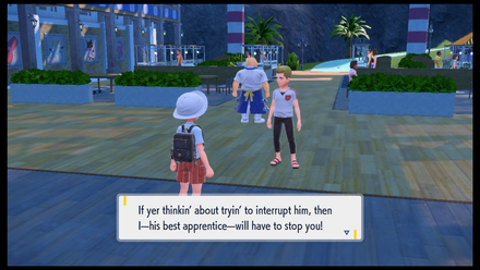 Pokemon Scarlet and Violet - Cascarraffa Gym Test Apprentice