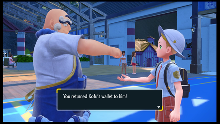 Pokemon Scarlet and Violet - Cascarraffa Gym Test Wallet