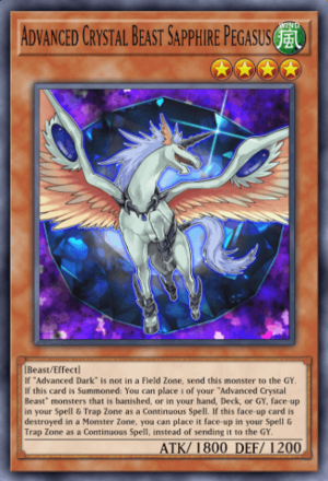 Advanced Crystal Beast Sapphire Pegasus