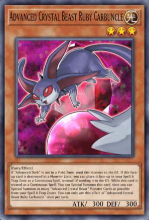 Advanced Crystal Beast Ruby Carbuncle