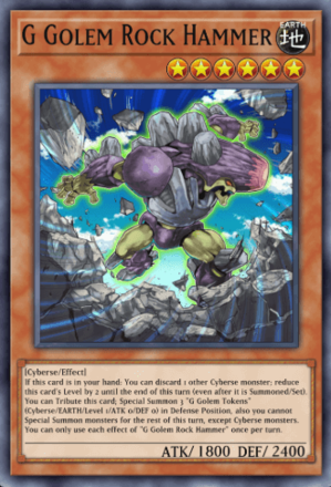 G Golem Rock Hammer