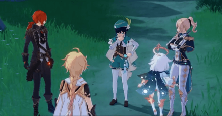 Genshin - Abyss Mage Wallkthrough - Speak with Venti