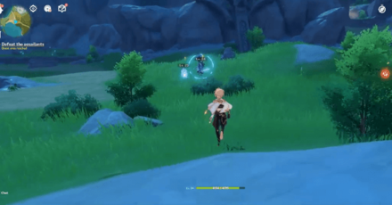 Genshin - Abyss Mage Wallkthrough - Defeat the Assailants