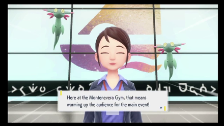 Pokemon Scarlet and Violet - Montenevera Gym Test Application