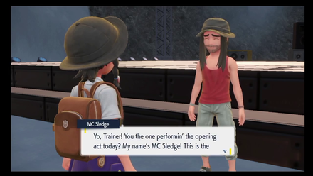 Pokemon Scarlet and Violet - Montenevera Gym Test MC Sledge