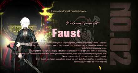 Limbus Company - Faust