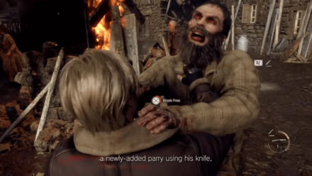 Newly Added Parry Resident Evil 4 Remake