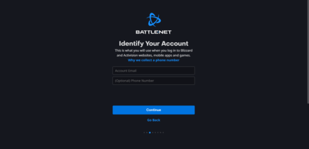 Battle.Net Email and Phone Account Creation - Diablo 4