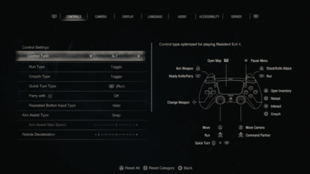Resident Evil 4 Remake - Adjust Your Control Settings