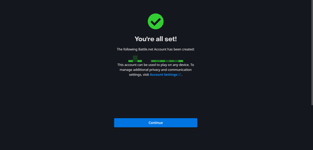 Battle.Net Account Success - Diablo 4