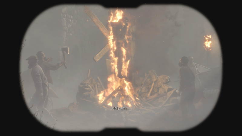 Resident Evil 4 Remake Village Bonfire