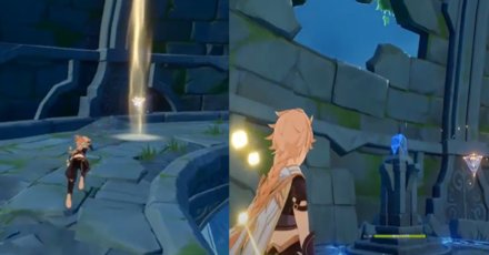 Genshin - Light Guiding Ceremony Walkthrough - Investigate the Seal at the Top of the Tower