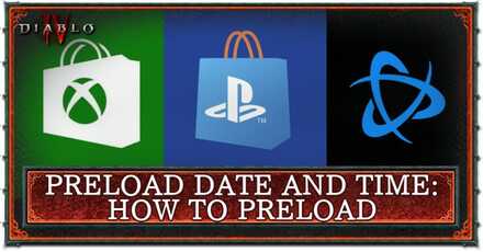 Preload Banner - Diablo 4