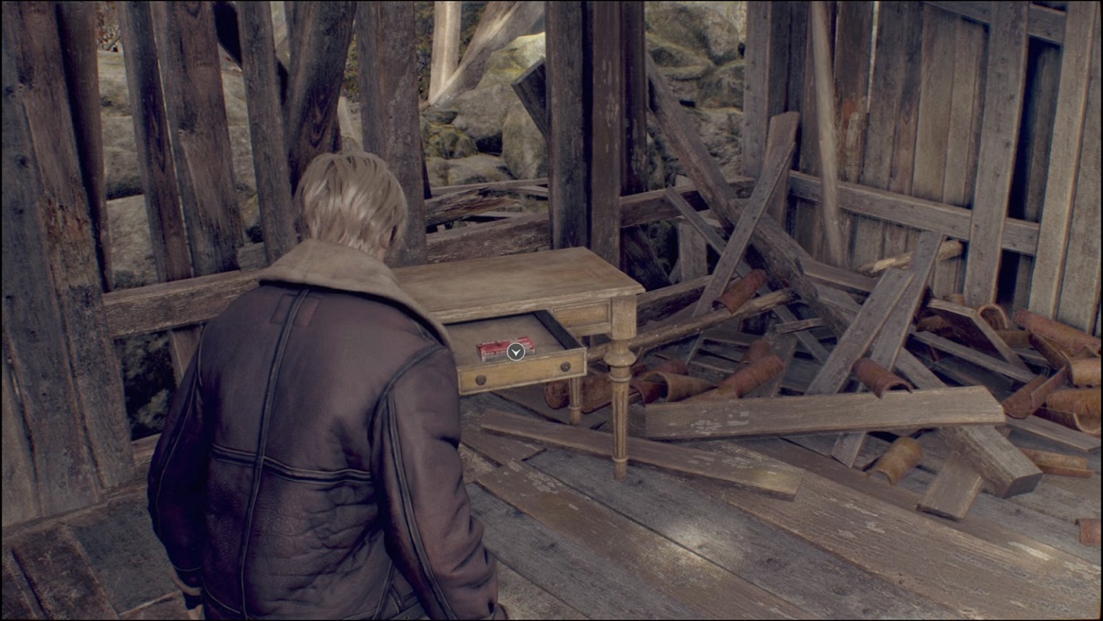 RE4R - Handgun Ammo in a drawer