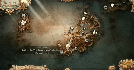 Octopath Traveler 2 - Path to the Tombs of the Wardenbeasts