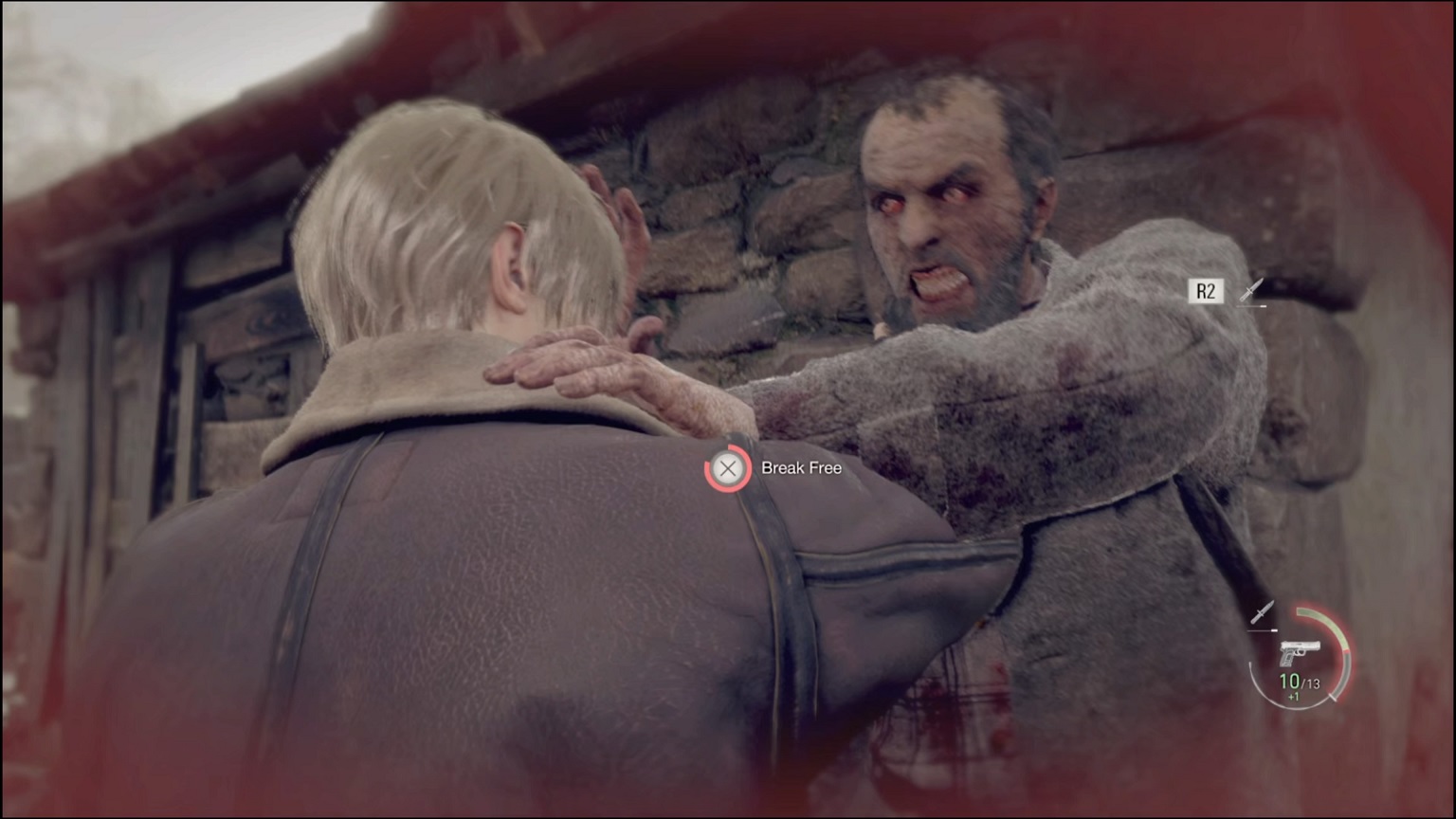 RE4R - breaking free from grabs