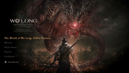 Wo Long Fallen Dynasty - Digital Artbook & Soundtrack
