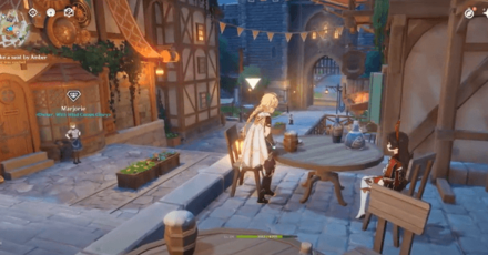 Genshin - When the Wind Dies Down Walkthrough - Take a Seat by Amber