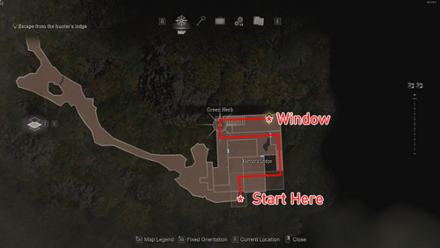 RE4R - Escape from the Hunter