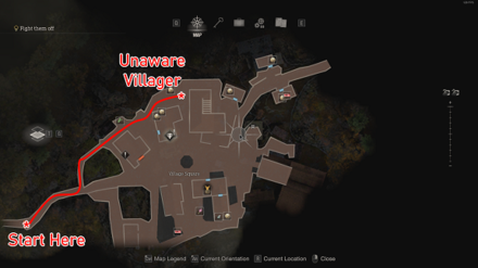 RE4R - Head for the lake map 2