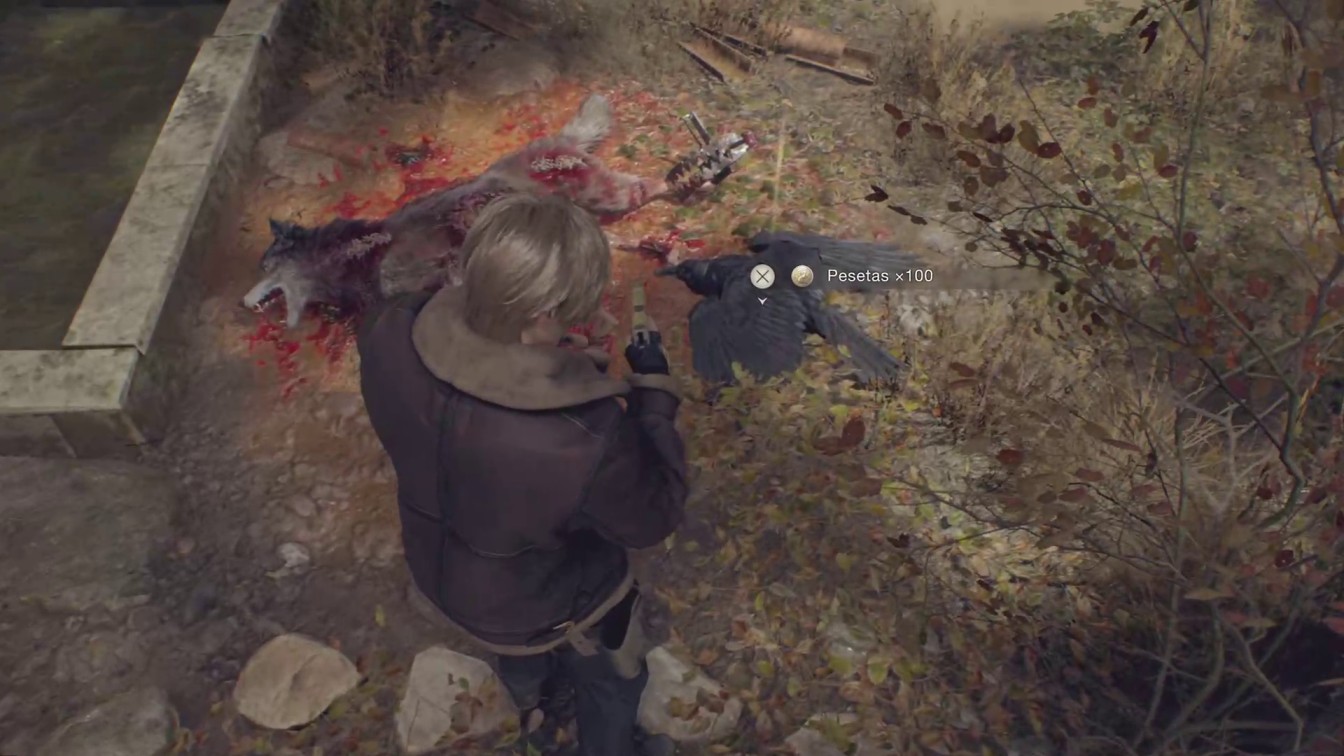 Resident Evil 4 Kill Crow for Money