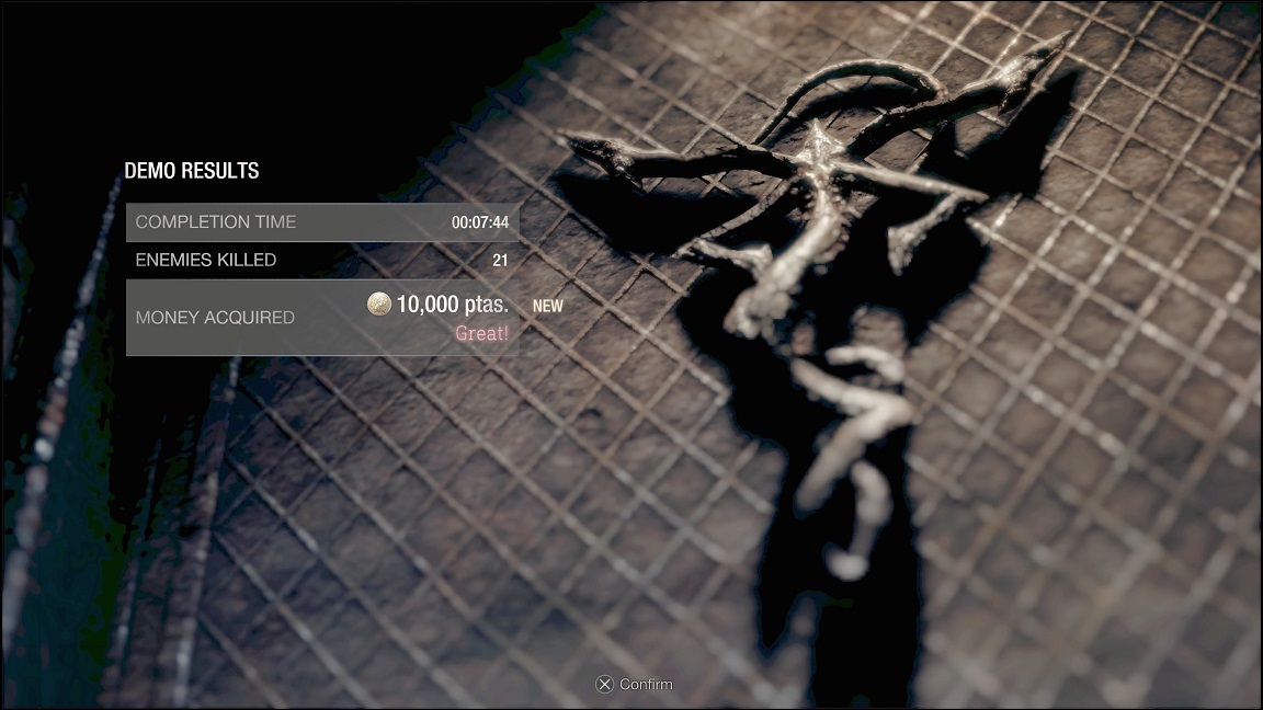 RE4R - Max demo score