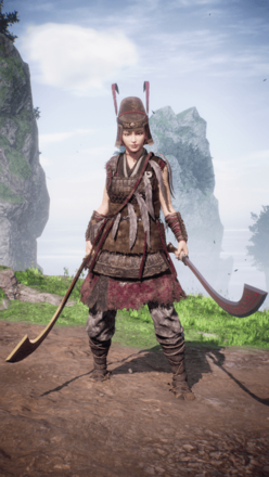 Wo Long Fallen Dynasty - Stalwart Tiger Servant Set and Hook Blades of King Helu