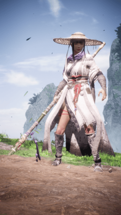 Wo Long Fallen Dynasty - Tianzhu Hermit Set and Jade-Green Staff