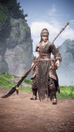 Wo Long Fallen Dynasty - Ser Magnificent Beard Set and Azure Dragon Crescent