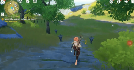 Genshin - An Impromptu Change of Plan Walkthrough - Head to the open area