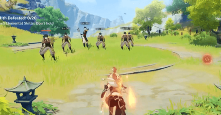 Genshin - An Impromptu Change of Plan Walkthrough - Fight with Support from the Adepti