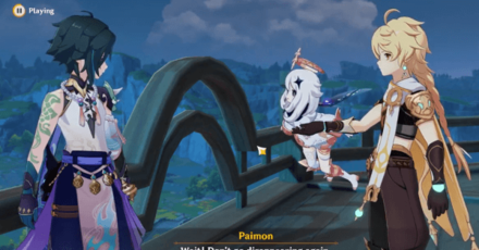 Genshin - Wangshu Walkthrough - Talk to Xiao