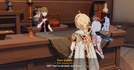Genshin - Wangshu Walkthrough - Ask the boss lady about Xiao
