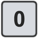 0 key