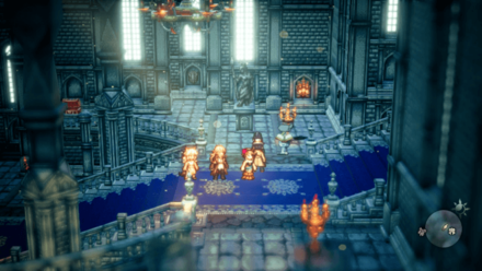 Octopath Traveler 2 - Stormhail Castle Mei