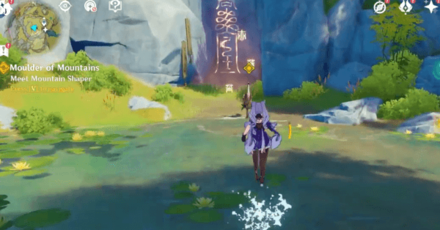 Genshin - Moulder of Mountains Walkthrough - Meet Mountain Shaper