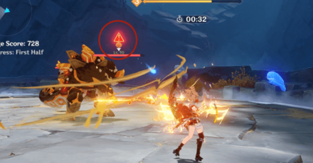 Genshin - How to Get 2000 Points in Day 1 Heat Deflection - Target the Enemies with High Scores