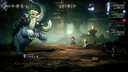 Octopath Traveler 2 - Behemoth Boss