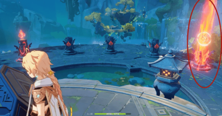 Genshin - How to Solve the Chest Puzzle in Cloud Retainer