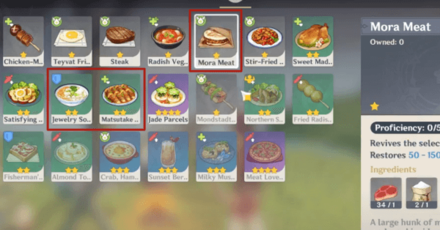 Genshin - Custodian of Clouds - Dish