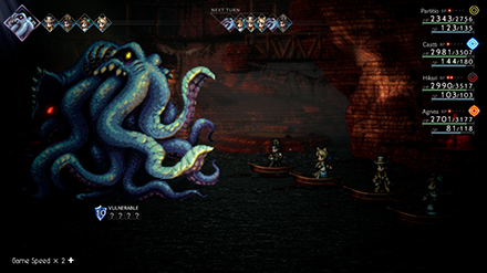 Octopath Traveler 2 - Deep One Boss