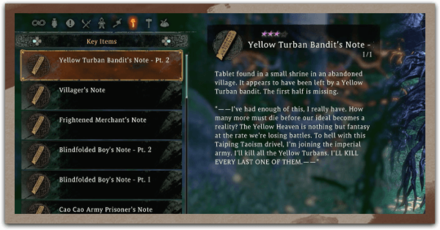 Wo Long - All tablet locations