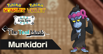 Pokemon Scarlet Violet - Munkidori