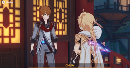 Genshin - Dust to Dust Walkthrough - Speak with Childe