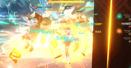 Genshin - Vibro-Crystal Verification Day 2 - Trigger Swirl