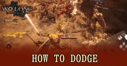 Wo Long Fallen Dynasty - How to Dodge