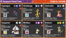 Pokemon Scarlet and Violet - Garganacl Rental Team